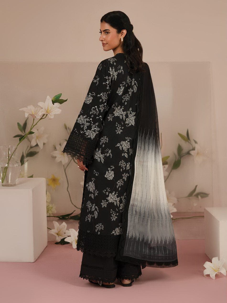 FLORAL CHARM UNSTICHED EMBROIDERED LAWN BY AFROZEH