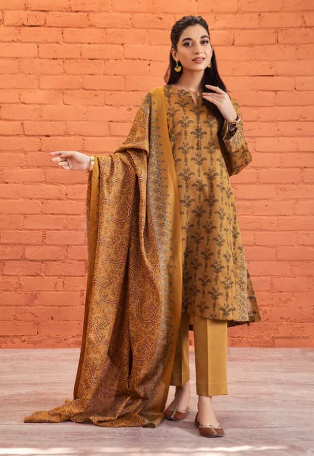 NISHAT | UNSTICHED PRINTED LAWN SUIT