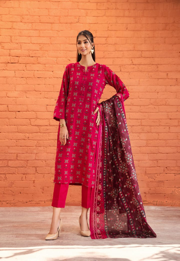 NISHAT | UNSTICHED PRINTED LAWN SUIT