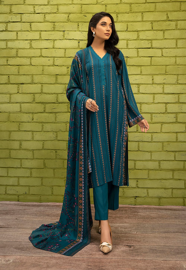 NISHAT | UNSTICHED PRINTED LAWN SUIT